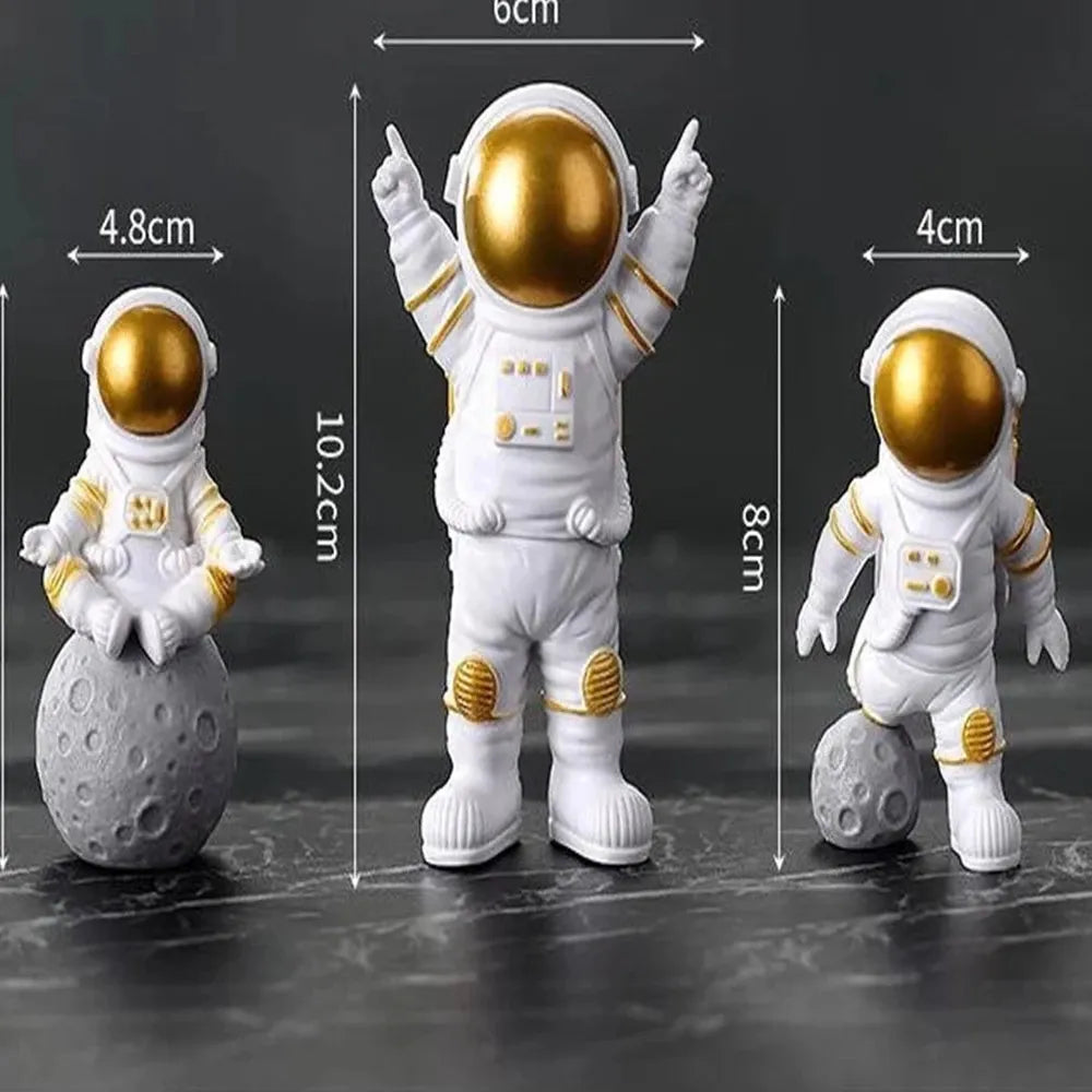 Astronautenfigur Statue